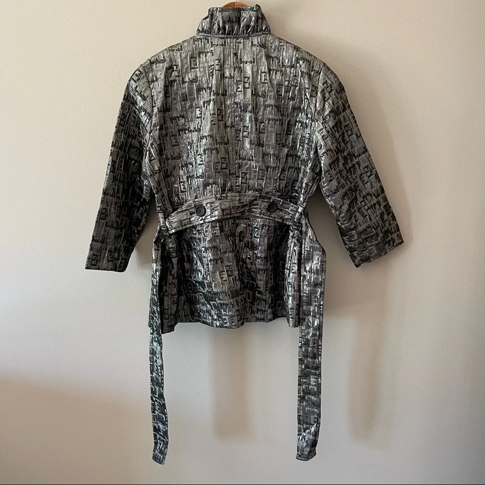 Ruby Rd Jacket Ruby Rd. | Jackets & Coats | Ruby Rd Metallic Ruffle Collar Jacket 8 ...